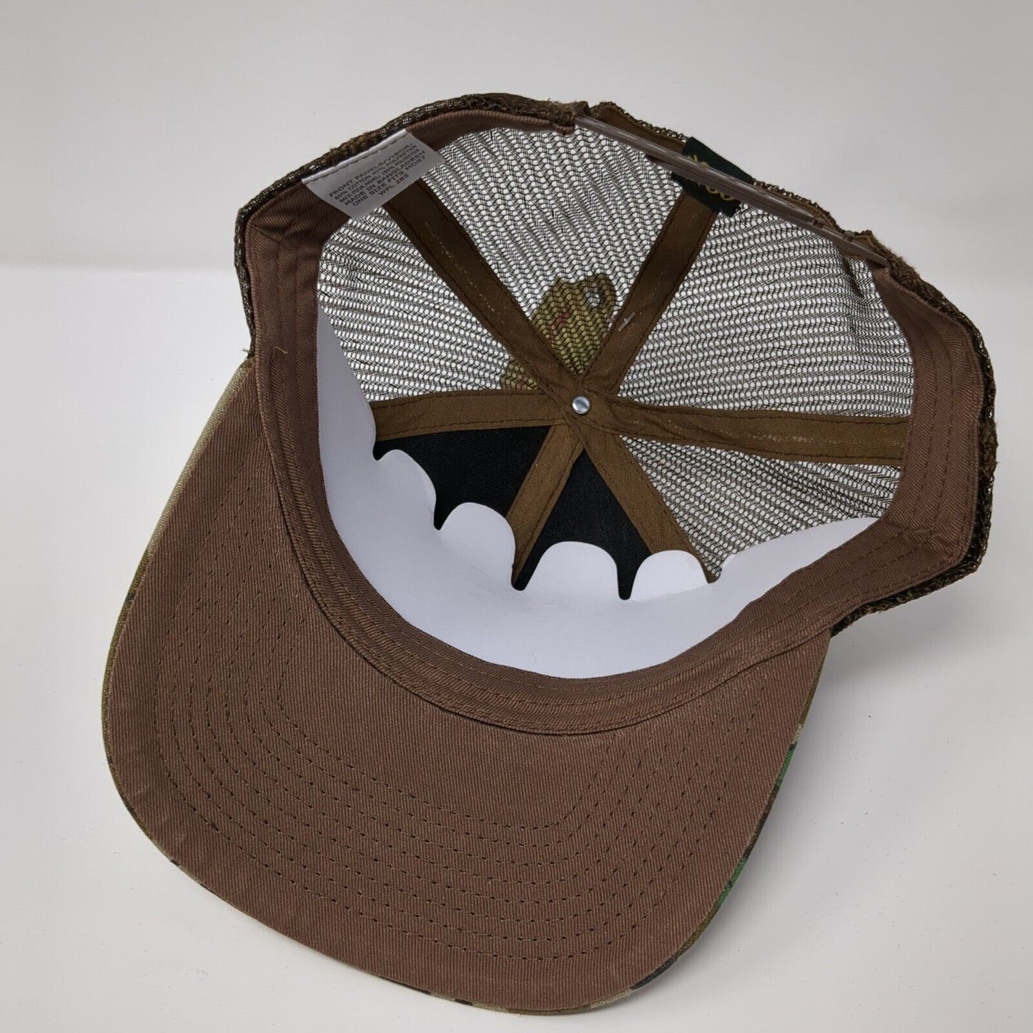 50 Paramount Snapback Trucker Hat Camouflage OS Adjustable Mossy Oak W/Tags