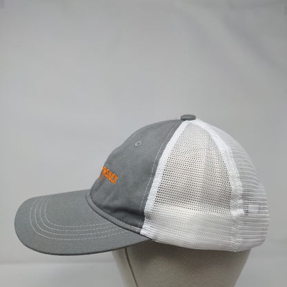Peppershock Media Snapback Trucker Hat Gray OS Mesh Back Port Authority Cotton