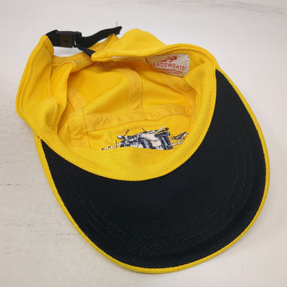 Headsweats 5 Panel Yellow One Size Slideback Lake Oswego Community Rowing Hat