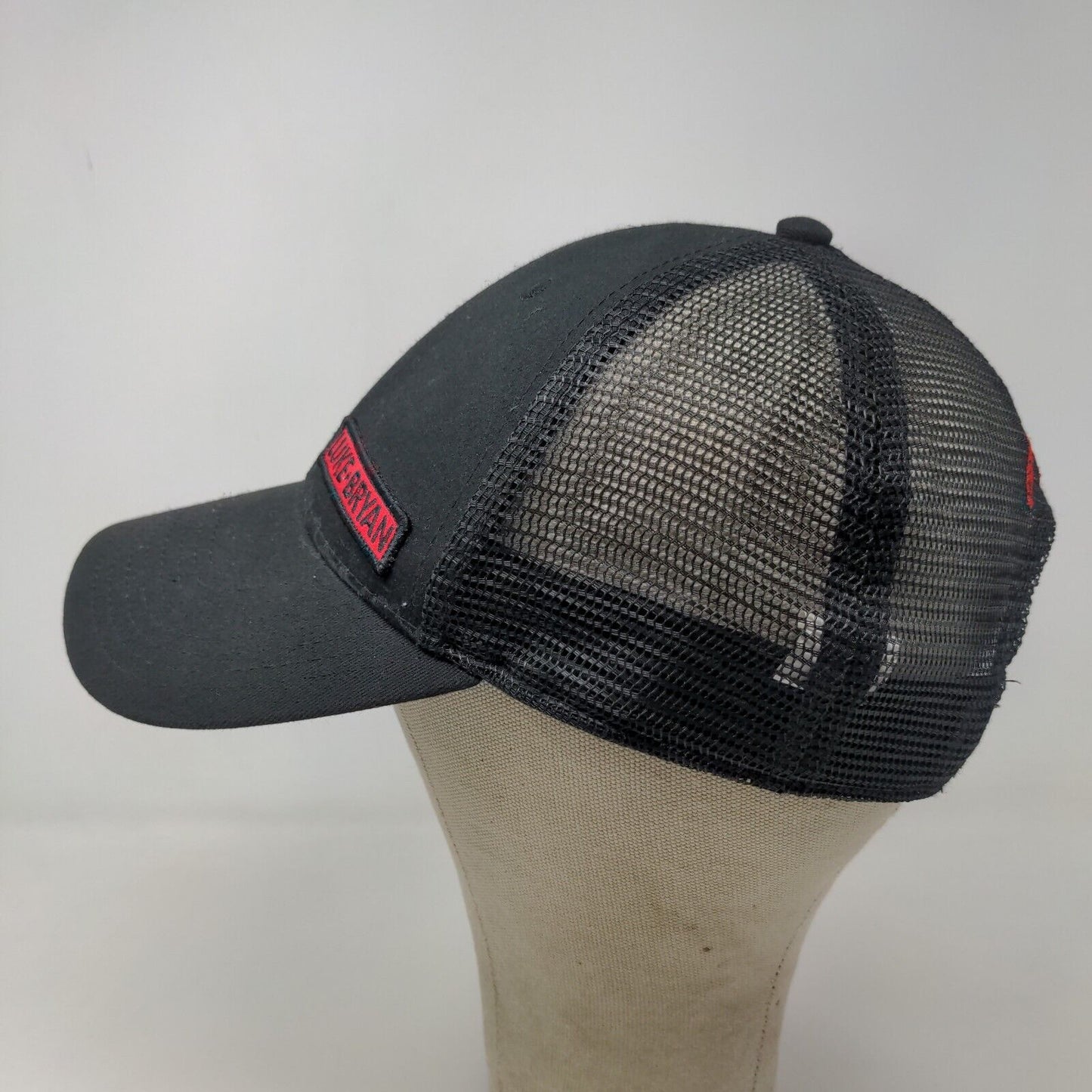 Luke Bryan Men's Snapback Mesh Back Hat Black Adjustable Embroidered Logo