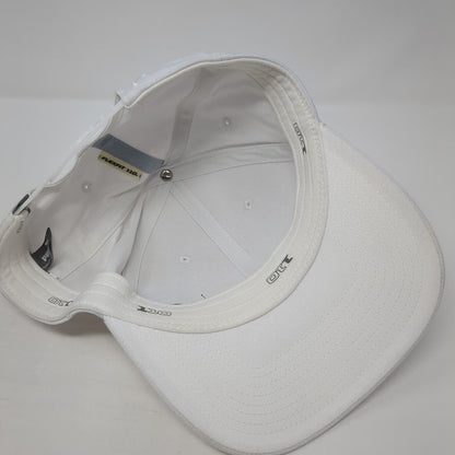 Puma Snapback Hat White One Size Adjustable Flexfit 110 Embroidered
