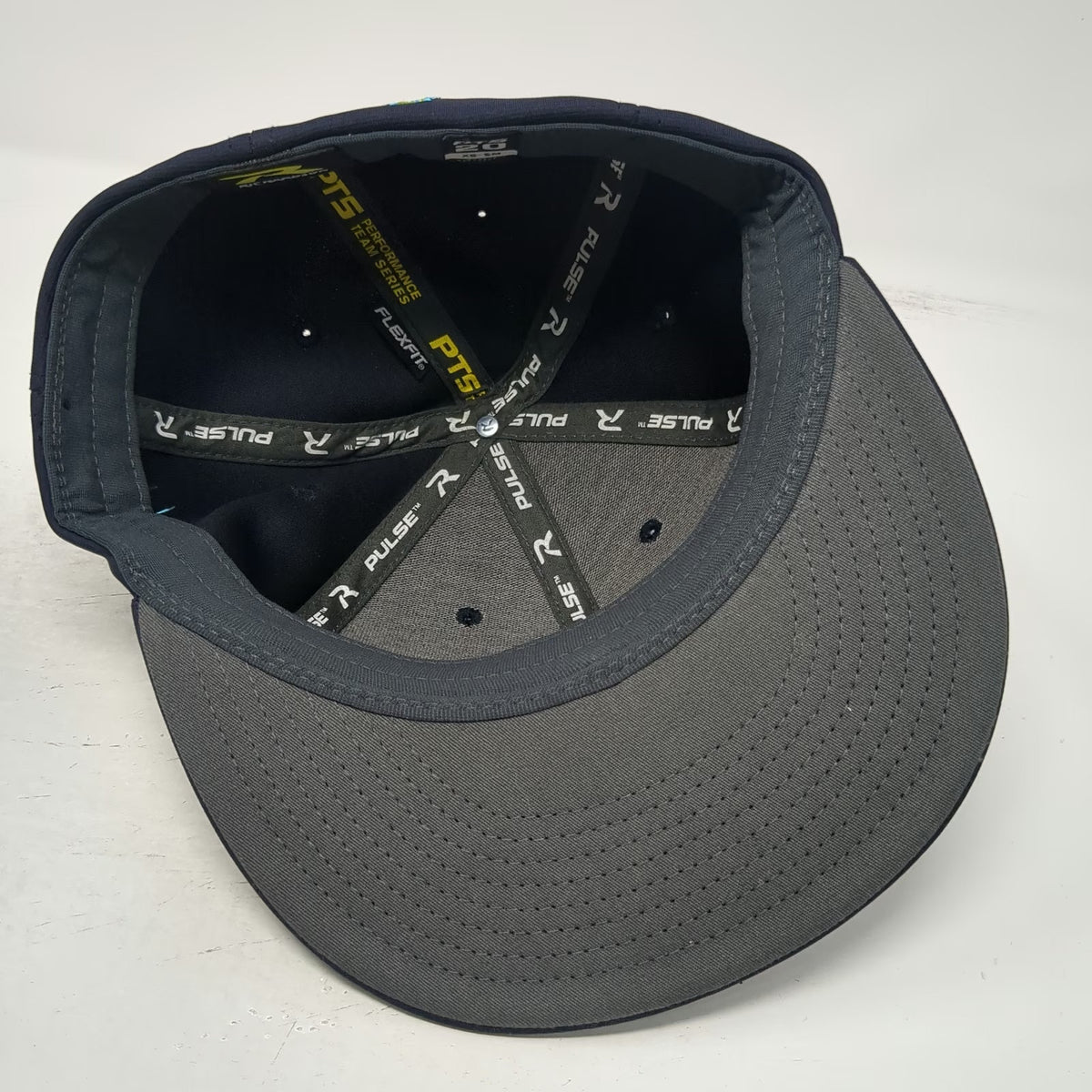 Richardson Baseball Cap Blue S Bayer Logo OnePSS Flexfit UFORM Performance Hat