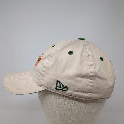 Boise Hawks MiLB New Era Cap Hat Tan One Size Embroidered Strapback Green Brim