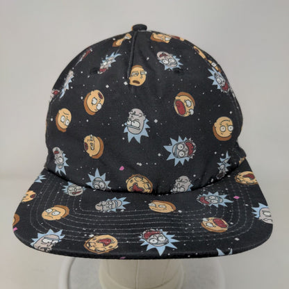 Rick and Morty Snapback Trucker Hat Multicolor OSFM Adjustable Mesh Back