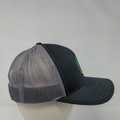 Advisors Excel Snapback Trucker Hat Black OS Adjustable Mesh Back Richardson