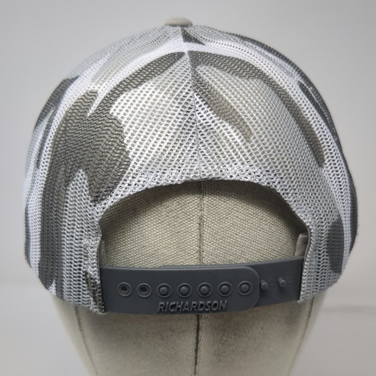 Richardson Trucker Hat Gray One Size Camo Snapback 1st Phorm Energy