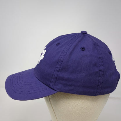 Baseball Cap Purple One Size TCU London Horned Frogs Mascot Hat Texas Christian