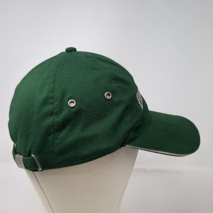KC Caps Headshot Baseball Cap Green Silver One Size Slideback Camp Bradley Hat