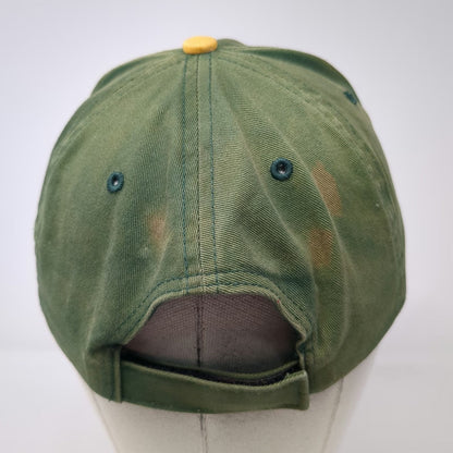 Oakland Athletics MLB Genuine Merchandise Baseball Cap Green Yellow One Size OS