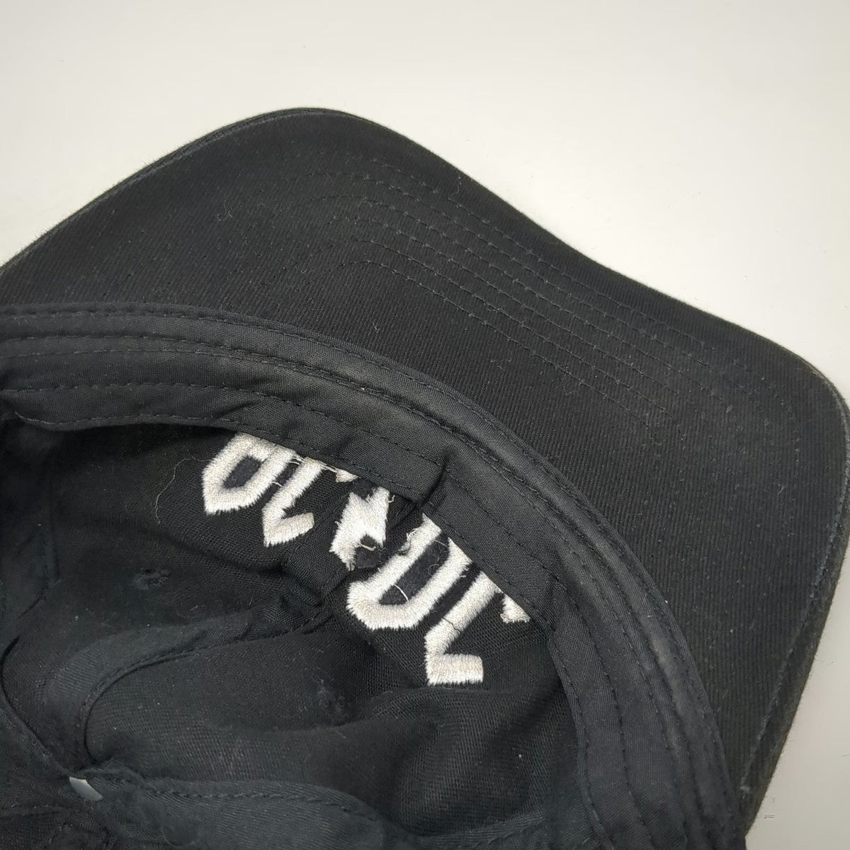 AC/DC Baseball Cap Black One Size Embroidered Logo Adjustable Music Band Hat