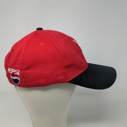 Indianapolis Indians Men's Snapback Hat Red Adjustable Embroidered Logo Pepsi