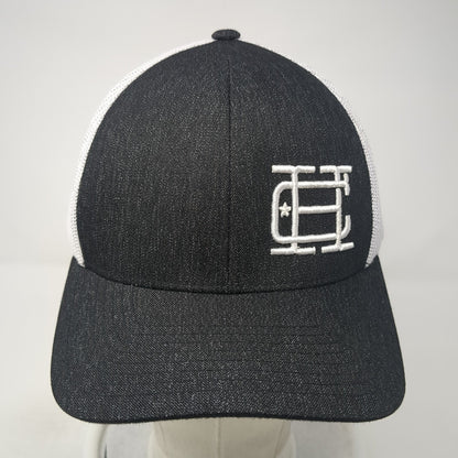 Charlie Hustle Trucker Hat Black One Size Adjustable Mesh Back Pacific Headwear