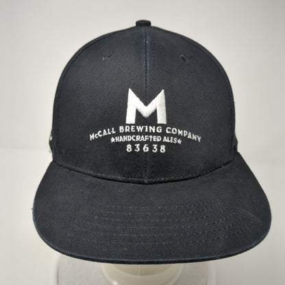 McCall Brewing Company Snapback Hat Black One Size Brewery Branding Co