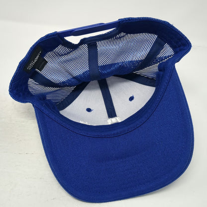 Port Authority Trucker Hat Blue One Size Touro University Nevada Mesh Snapback