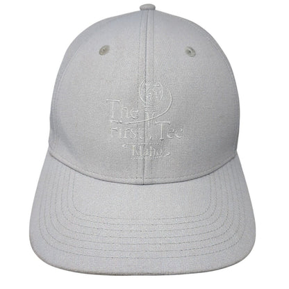 The First Tee Idaho Snapback Hat Gray One Size Embroidered Adidas