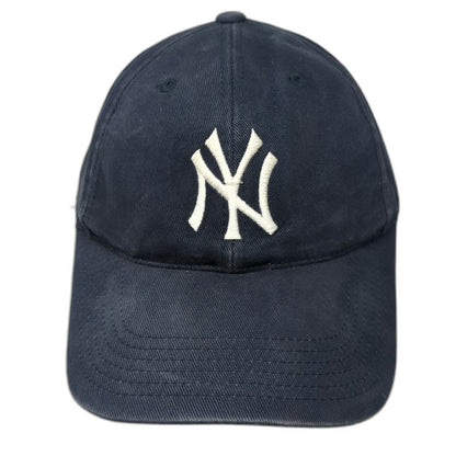 New York Yankees MLB Blue One Size Baseball Cap Embroidered Logo Strapback