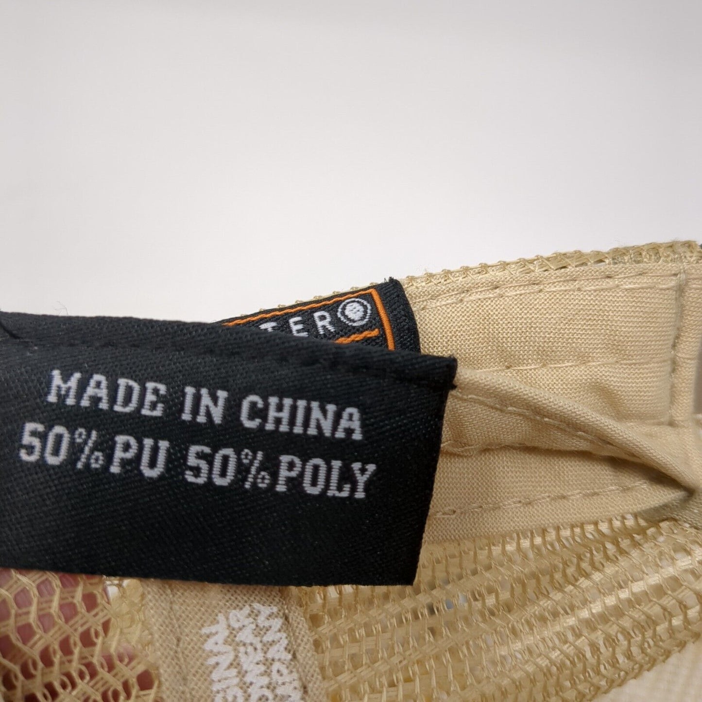 City Hunter Snapback Mesh Back Trucker Hat Multi One Size Metallic