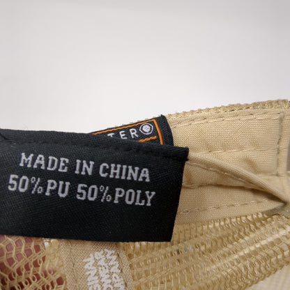 City Hunter Snapback Mesh Back Trucker Hat Multi One Size Metallic