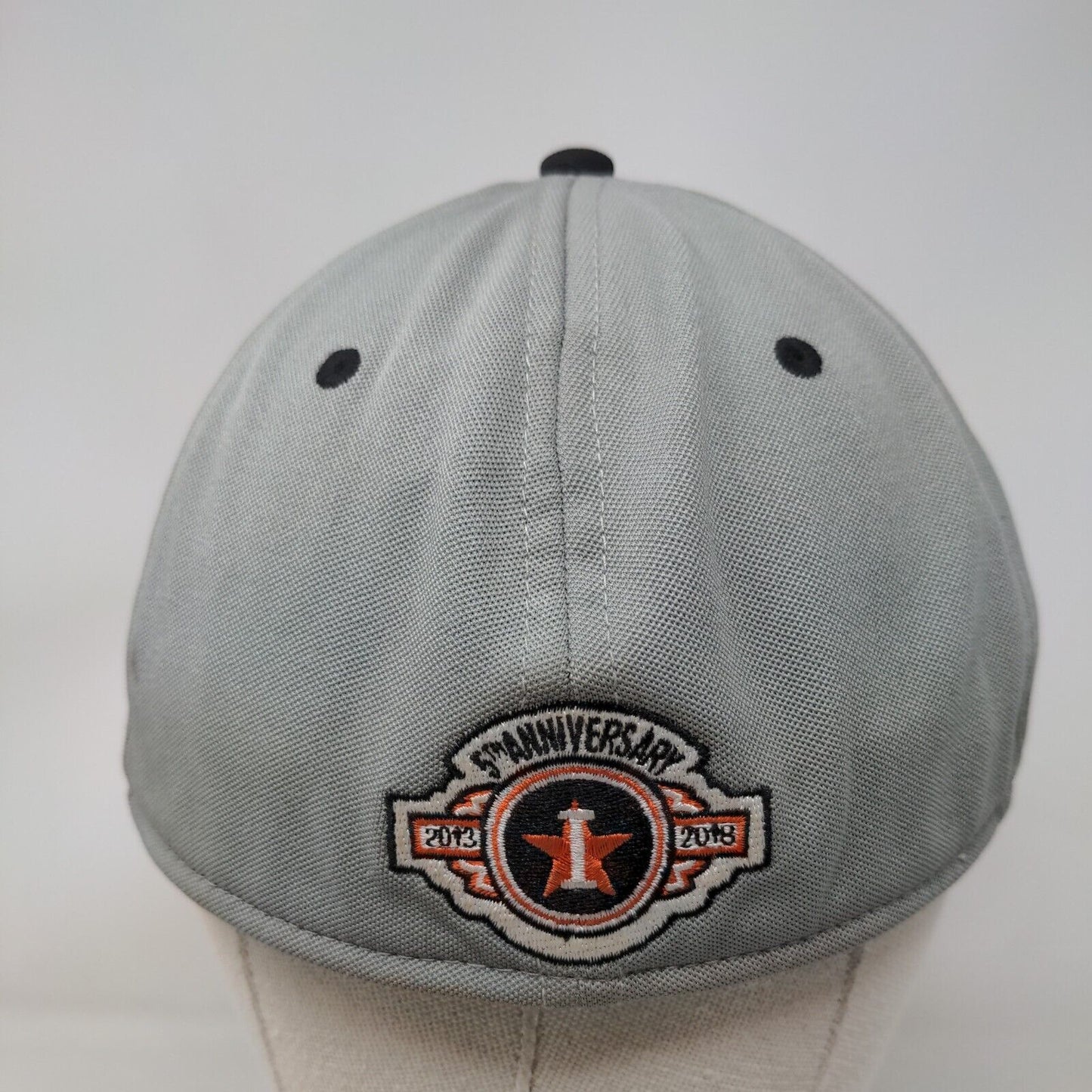 The Game Pro Fitted Hat Gray Small Embroidered I Star 5th Anniversary Logo