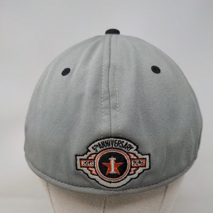 The Game Pro Fitted Hat Gray Small Embroidered I Star 5th Anniversary Logo
