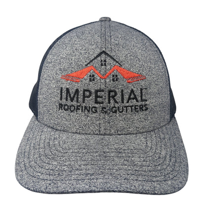 Imperial Roofing & Gutters Snapback Trucker Hat Multi Large Mesh Back
