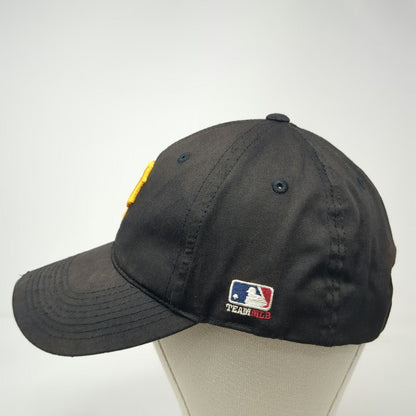 Pittsburgh Pirates MLB Outdoor Baseball Cap Black One Size Strapback Logo Hat
