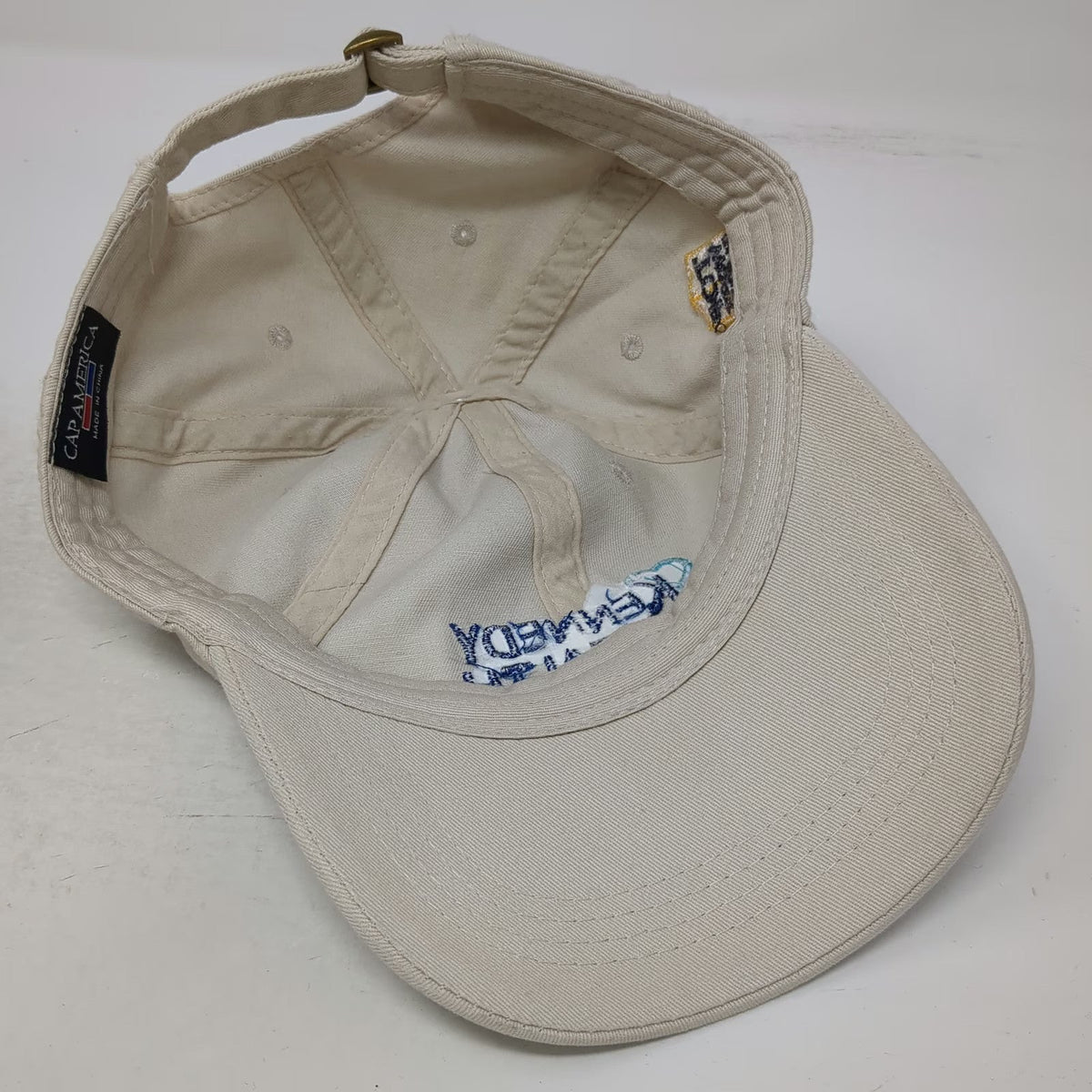 Cap America Baseball Beige One Size Kennedy Health Top Work Places 2016 Hat