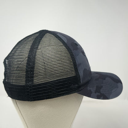 Vortex Trucker Hat Black Camo One Size Mesh Snapback Embroidered Logo Outdoor
