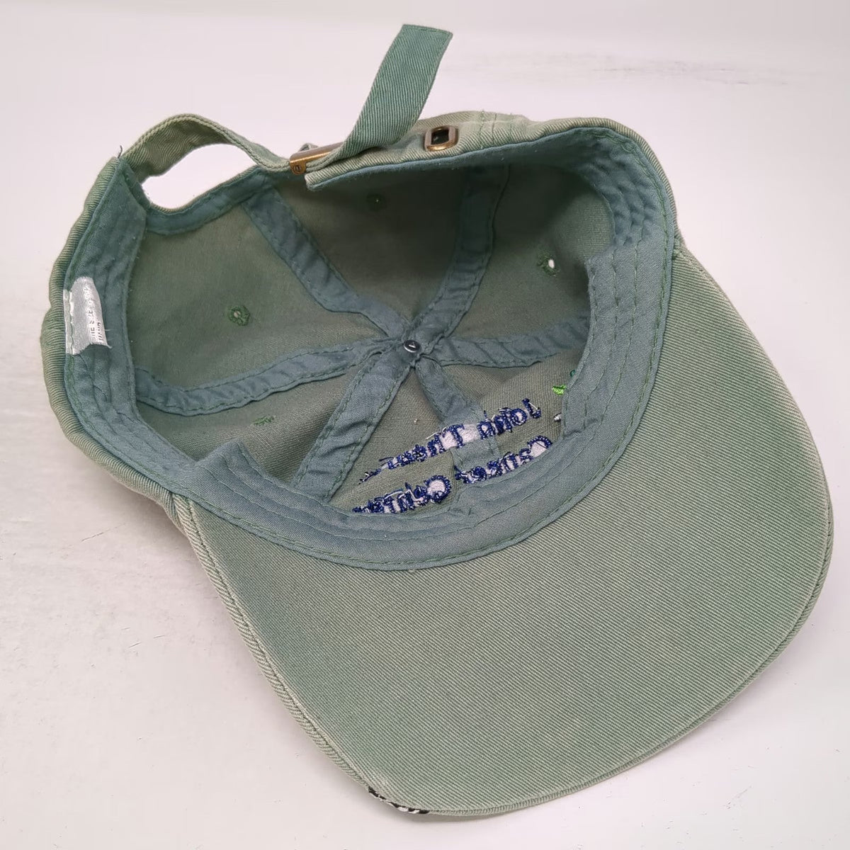 John Theurer Cancer Center Green Baseball Cap One Size Hat Life Liberty Torch