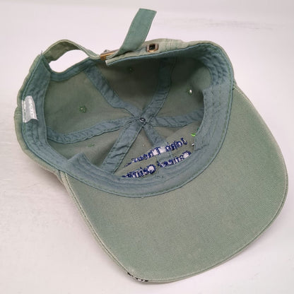John Theurer Cancer Center Green Baseball Cap One Size Hat Life Liberty Torch