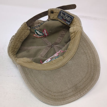 HeadShot Baseball Cap Brown One Size Mick's Peppourri Premium Pepper Products