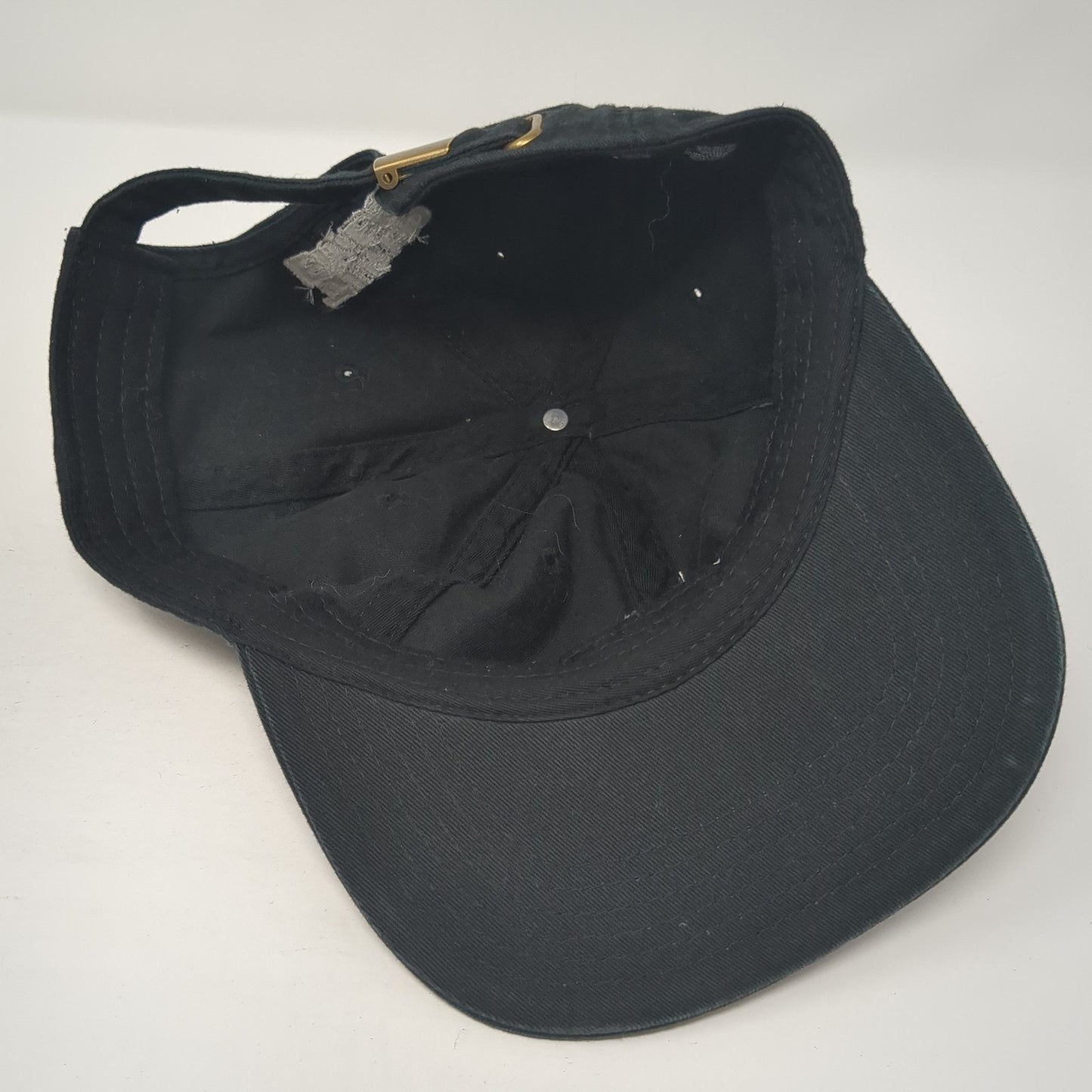 Tired Eyes Slideback Baseball Cap Black One Size Adjustable James AS Colour
