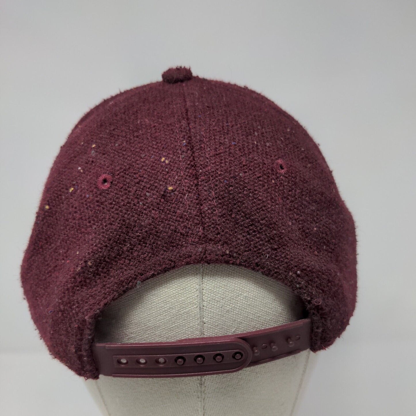 California Republic Bear Snapback Hat Red One Size Embroidered Headcase
