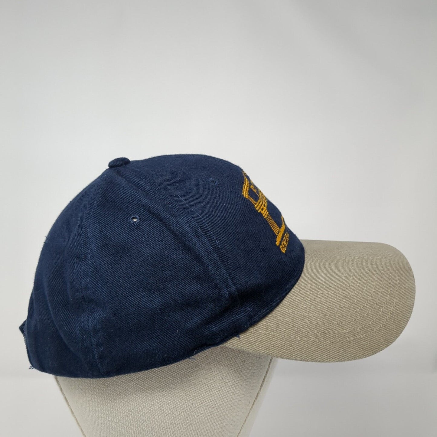 Petra General Contractors Strapback Hat Blue One Size Adjustable Port Authority