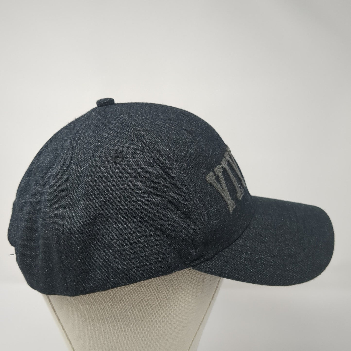 Vivint Strapback Baseball Cap Black One Size Adjustable Embroidered Provo Utah