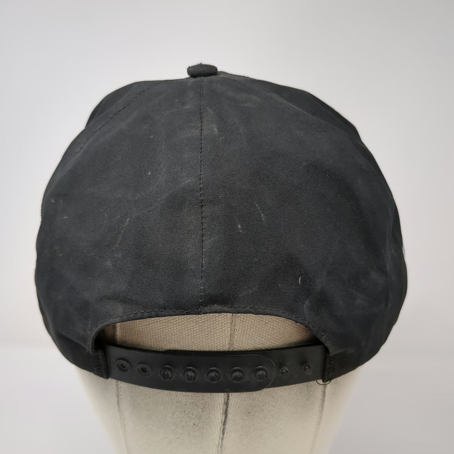 Mad Hatters Gore-Tex 5 Panel Hat Black One Size Snapback Side Logo Embroidery