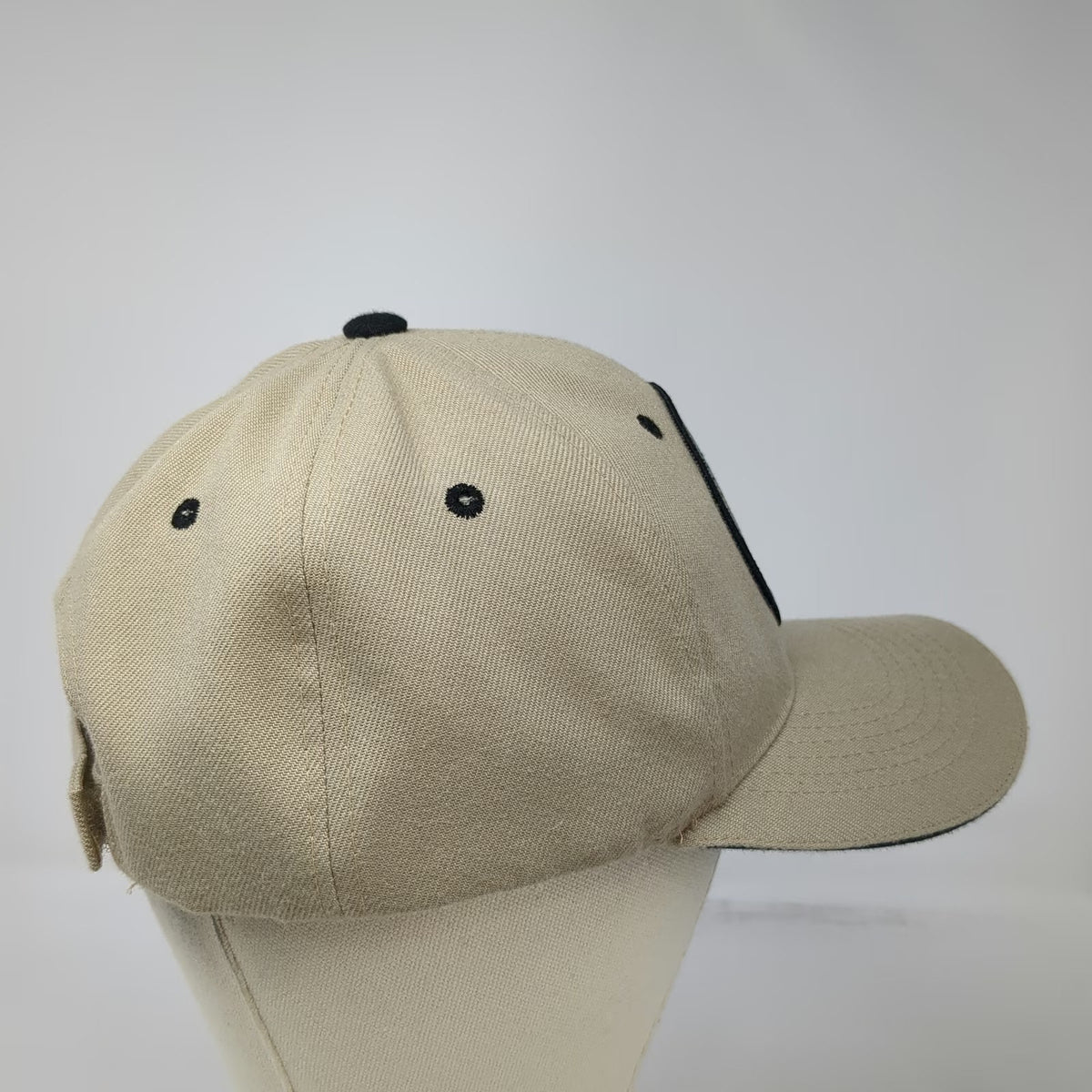 Baseball Cap Beige One Size Los Angeles City Seal Strapback Hat Sandwich Bill