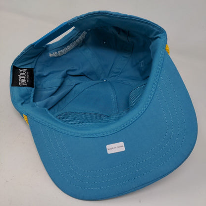 Tortuga Music Festival Men's Snapback Trucker Hat Blue Ft Lauderdale Rope