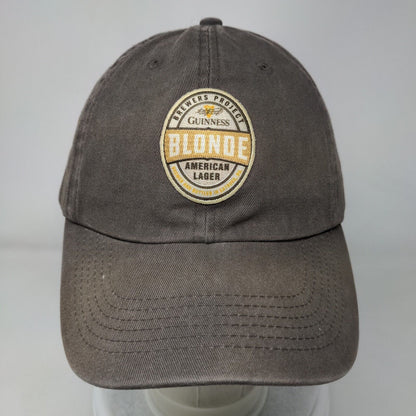 Guinness Blonde Slideback Hat Gray OSFM Adjustable Quake City Caps