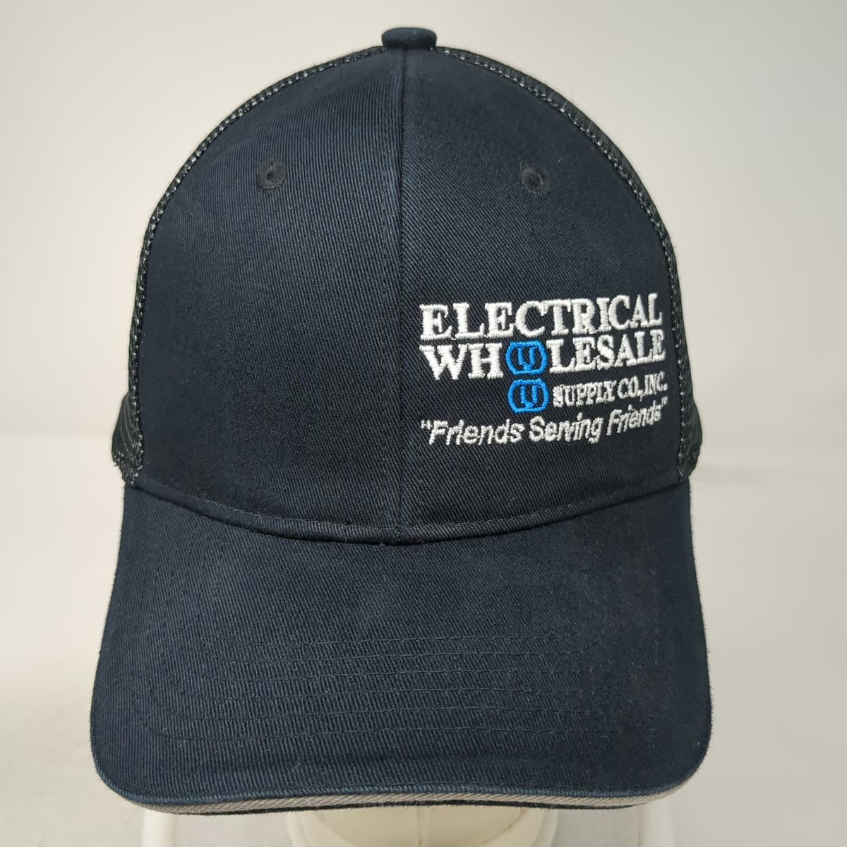 Port Authority Electrical Wholesale Supply Trucker Hat Black One Size Snapback