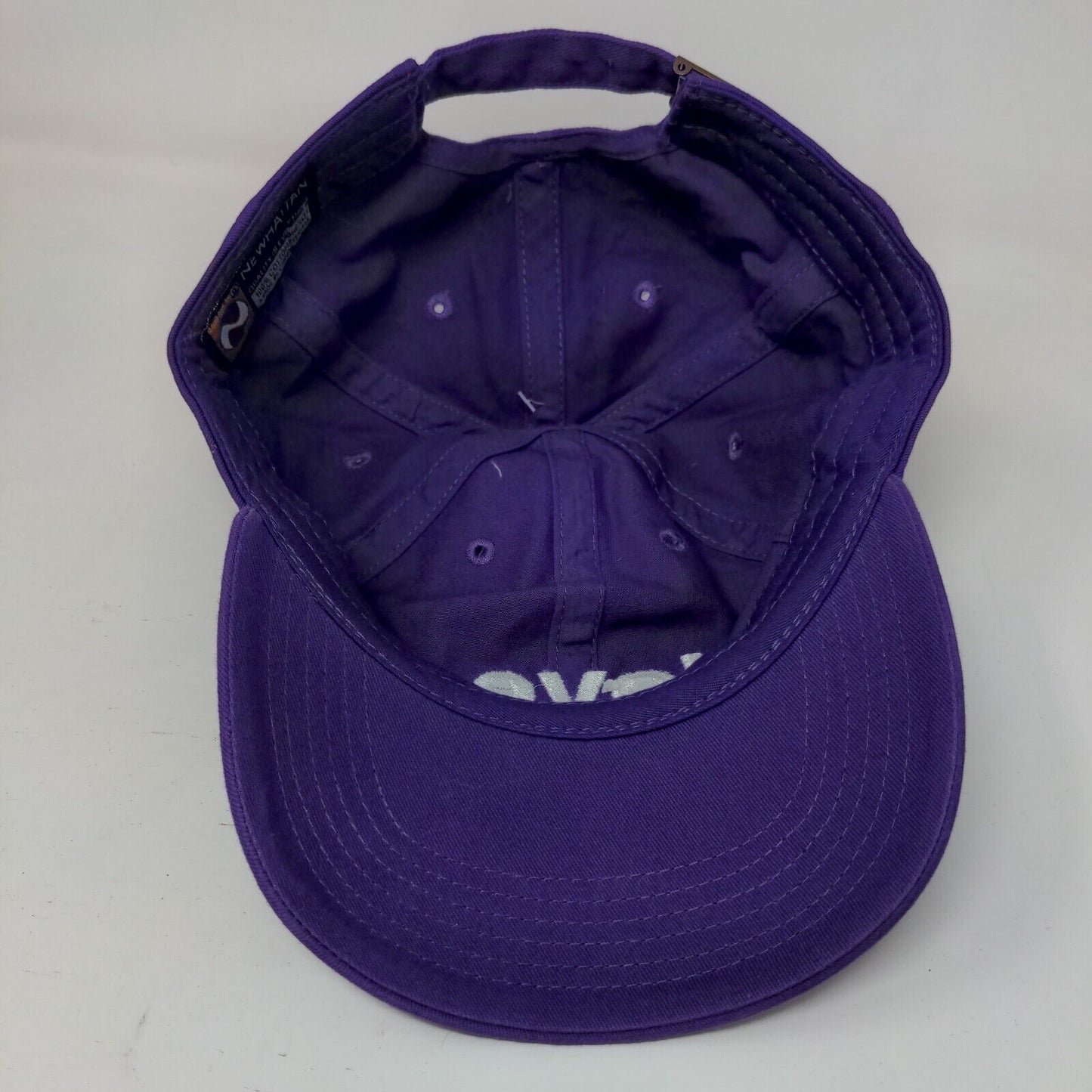 Love Slideback Hat Purple OSFA Embroidered 6 Panel Newhattan W/Tags
