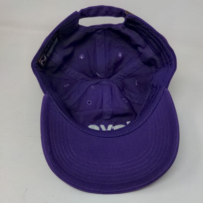 Love Slideback Hat Purple OSFA Embroidered 6 Panel Newhattan W/Tags