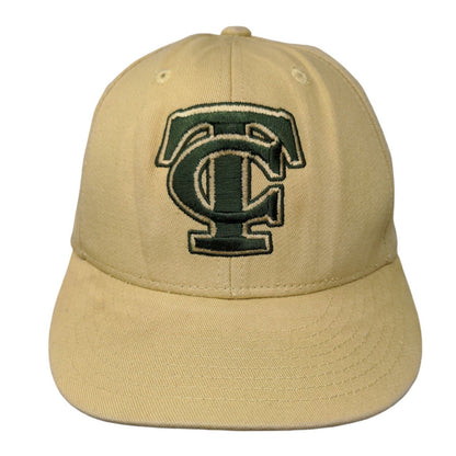 Clemson Tigers Snapback Hat Yellowish-Tan Small Embroidered Champro HC4