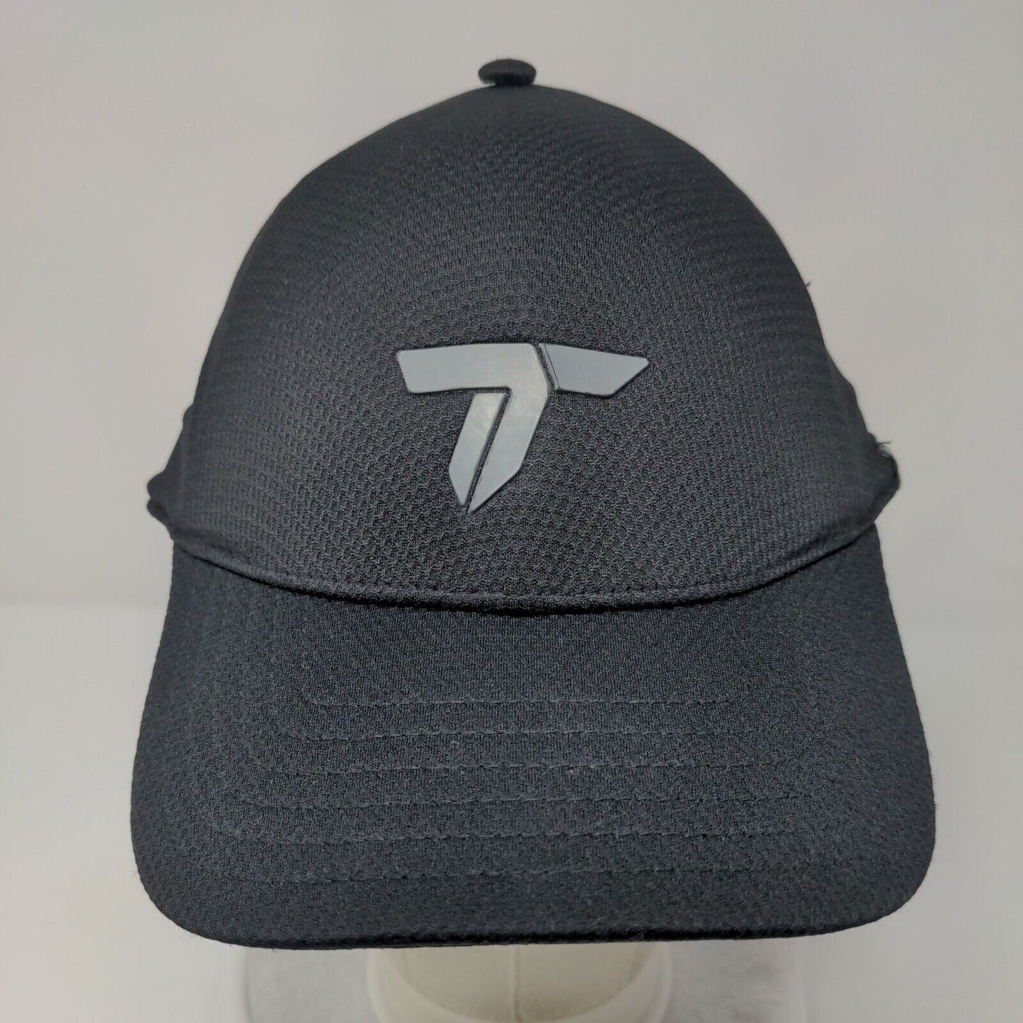 Columbia Titanium Fitted Hat Black OSFA One Touch A-Flex Solid