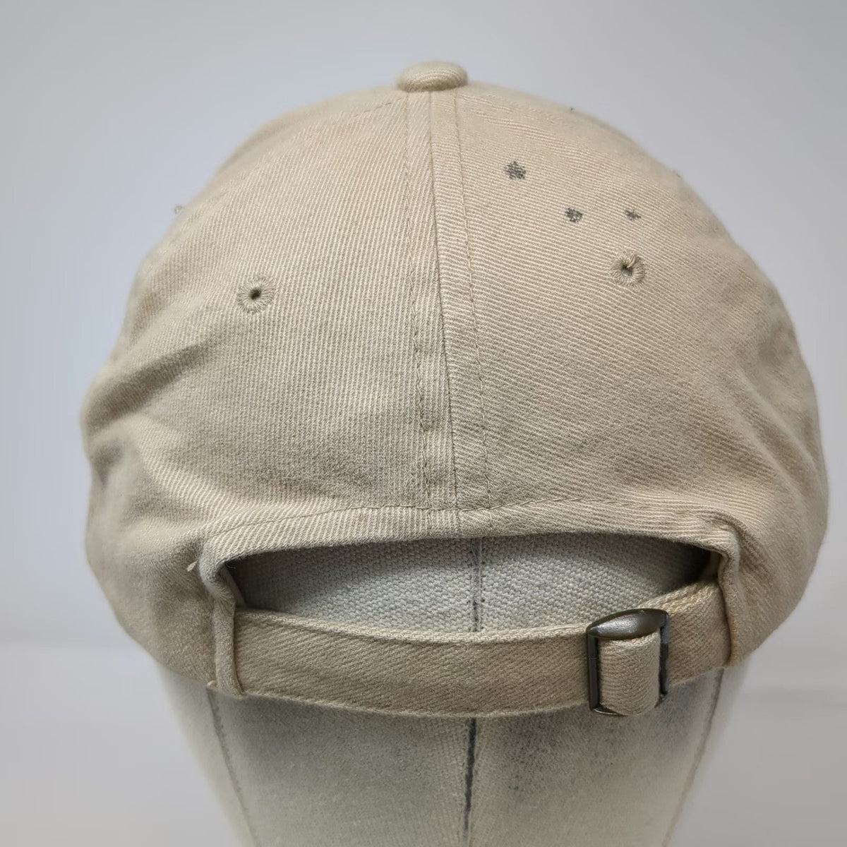 Sportsman Baseball Cap Beige One Size Chevy Duty Trucks Embroidered Cotton Hat