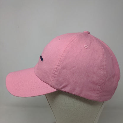 Lake Wawasee Women's Slideback Hat Pink 100% Cotton Embroidered Logo W/Tags