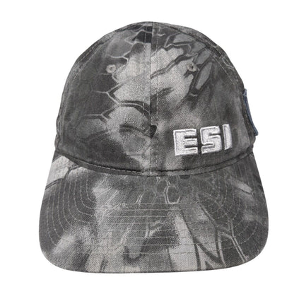 ESI Strapback Hat Camouflage One Size Adjustable Patriotic Kryptek Outdoor Cap