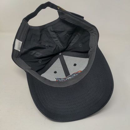 Unbranded Men's Slideback Hat Gray Embroidered Florida Gators Logo Cotton