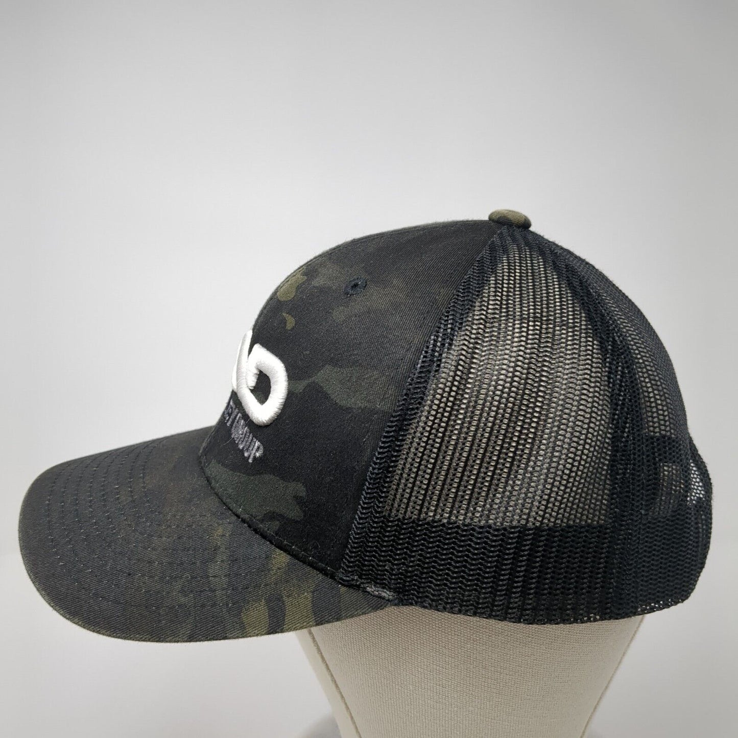 RAD The Radley Group Snapback Trucker Hat Camo One Size Mesh Back