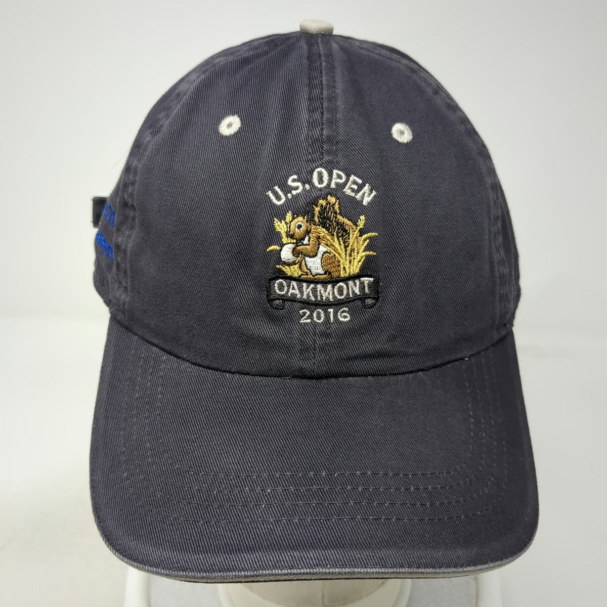 Ahead Baseball Cap Gray One Size U.S. Open 2016 Oakmont Squirrel Golf USGA Hat